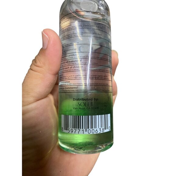 Sutra Beauty Unisex Soleil Scented Hand Sanitizer Kill Germs 4 Oz Size OS NEW - Picture 2 of 2